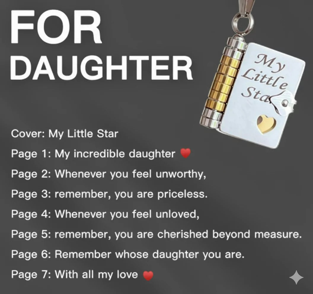 My Little Star Necklace - Daughter